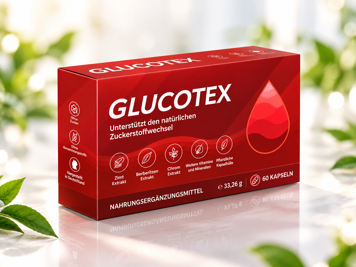 Glucotex Nahrungsergänzungsmittel